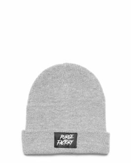 PF Grey beanie
